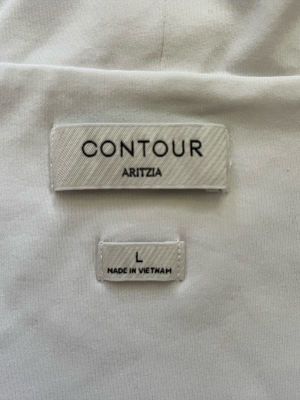 Aritzia Contour White Off Shoulder Twist Top - Picture 5 of 8